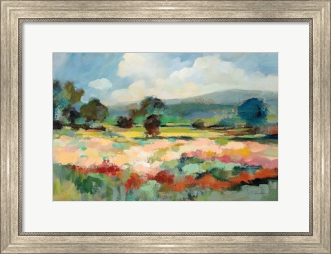 Framed Before the Summer Rain Print