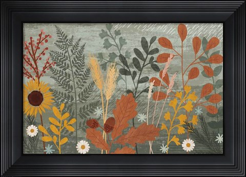 Framed Harvest Craze I Print
