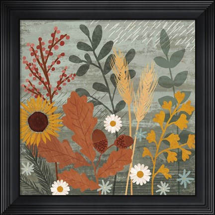 Framed Harvest Craze III Print