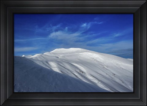 Framed Lights and Shadows on the Apennines, Italy Print