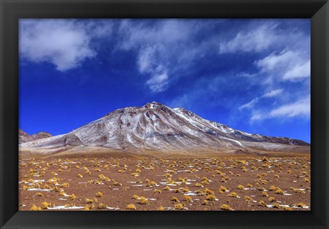 Framed Lascar Stratovolcano in Chile Print