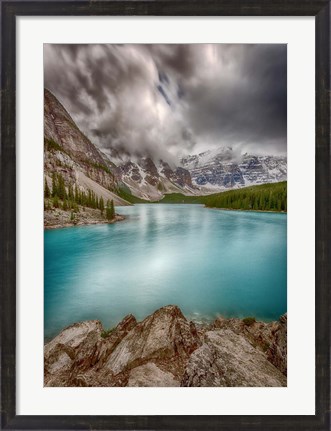Framed Moraine Lake, Banff National Park, Canada Print