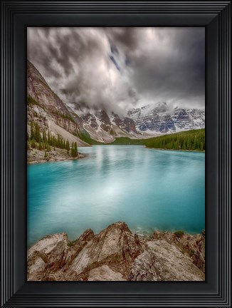 Framed Moraine Lake, Banff National Park, Canada Print