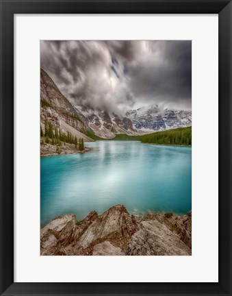 Framed Moraine Lake, Banff National Park, Canada Print