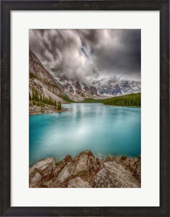 Framed Moraine Lake, Banff National Park, Canada Print