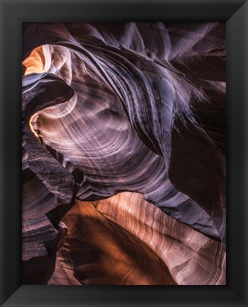 Framed Antelope Canyon, Page, Arizona Print