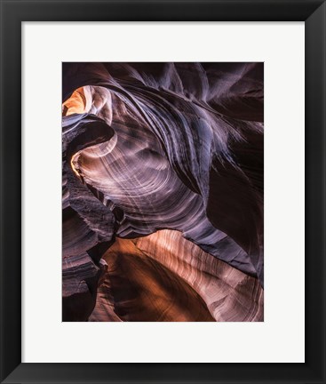 Framed Antelope Canyon, Page, Arizona Print