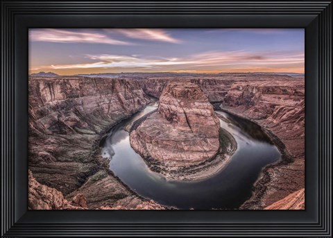 Framed Horseshoe Bend, Page, Arizona Print