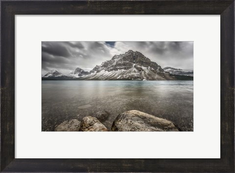Framed Bow Valley, Jasper National Park, Alberta, Canada Print