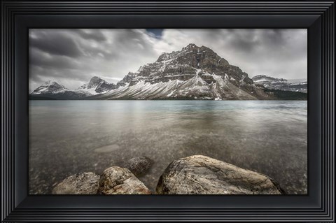 Framed Bow Valley, Jasper National Park, Alberta, Canada Print