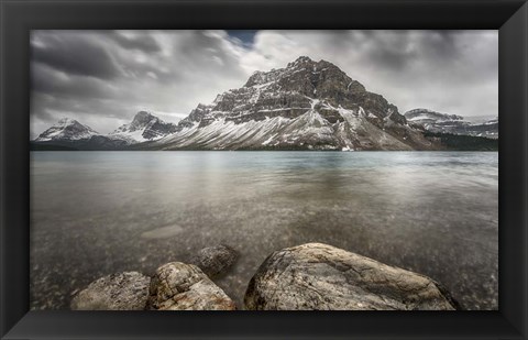 Framed Bow Valley, Jasper National Park, Alberta, Canada Print