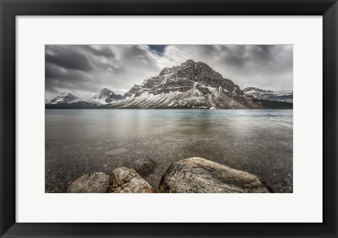 Framed Bow Valley, Jasper National Park, Alberta, Canada Print