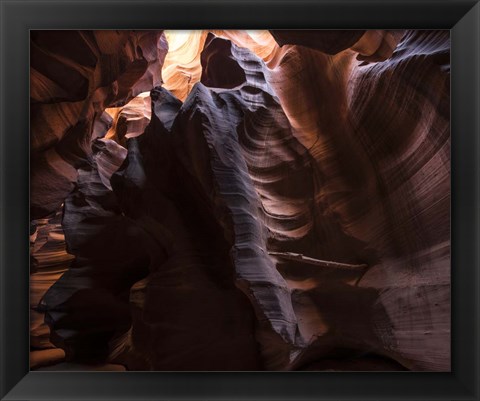 Framed Antelope Canyon, Page, Arizona Print