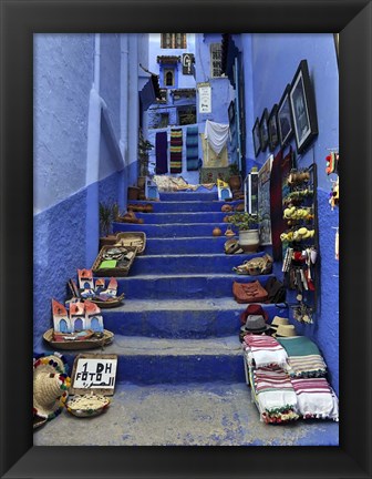Framed Souvenirs on Display, Morocco Print