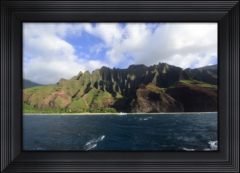 Framed Na Pali Coast Print