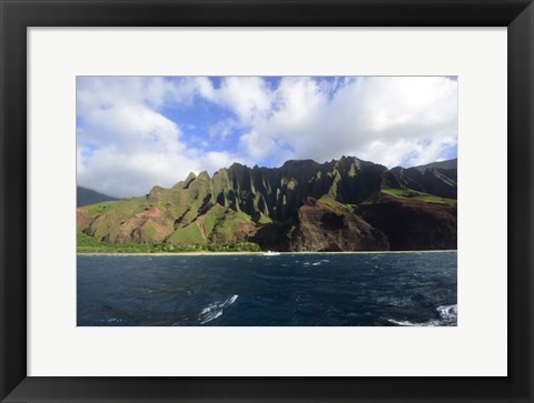 Framed Na Pali Coast Print