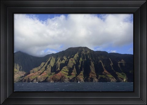 Framed Na Pali Coast, Kauai Print
