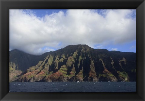 Framed Na Pali Coast, Kauai Print