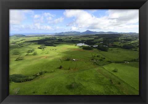 Framed Wailua River State Park Print