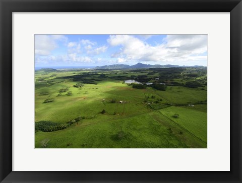 Framed Wailua River State Park Print