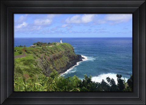 Framed Kilauea Point Lighthouse Print
