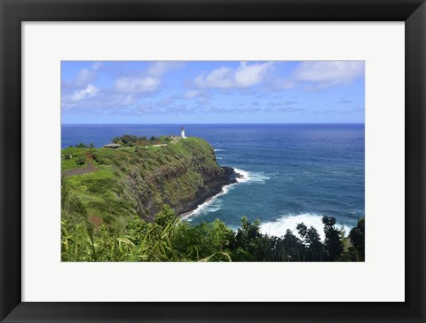 Framed Kilauea Point Lighthouse Print