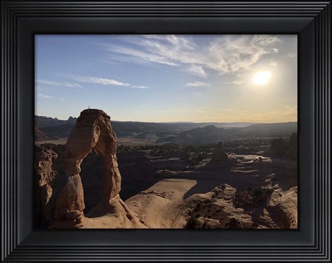 Framed Delicate Arch, Arches National Park, Moab, Utah Print