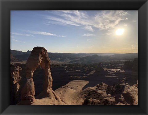 Framed Delicate Arch, Arches National Park, Moab, Utah Print