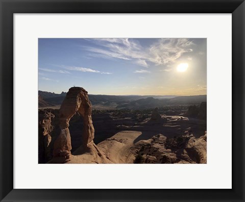 Framed Delicate Arch, Arches National Park, Moab, Utah Print