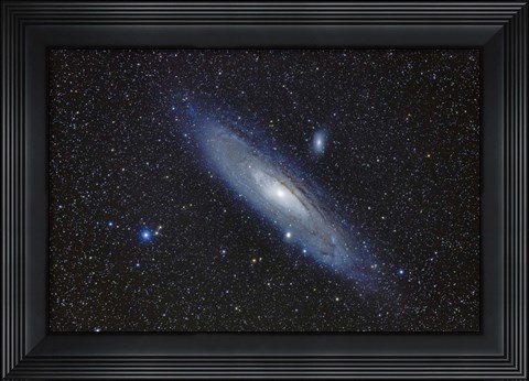 Framed Messier 31, the Andromeda Galaxy Print