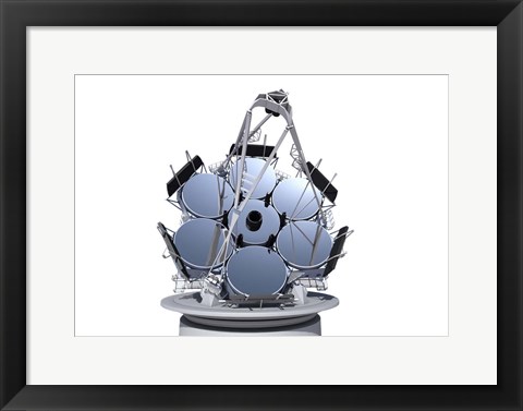 Framed Giant Magellan Telescope, Front View Print