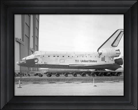 Framed Space Shuttle Discovery Print
