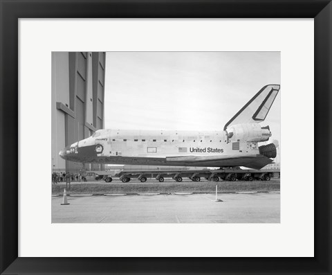 Framed Space Shuttle Discovery Print