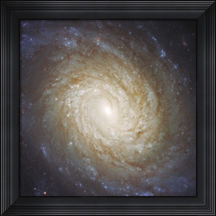 Framed Nucleus of Spiral Galaxy NGC 976 Print