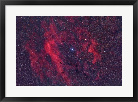 Framed Emission Nebula Sh2-199 Print