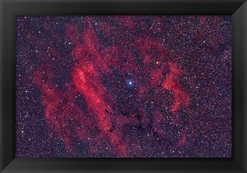 Framed Emission Nebula Sh2-199 Print