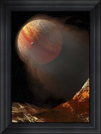 Framed Gas Giant Print