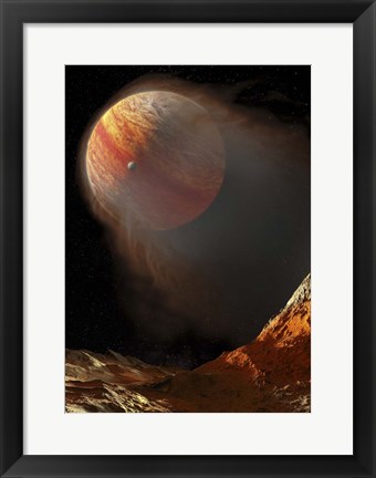 Framed Gas Giant Print