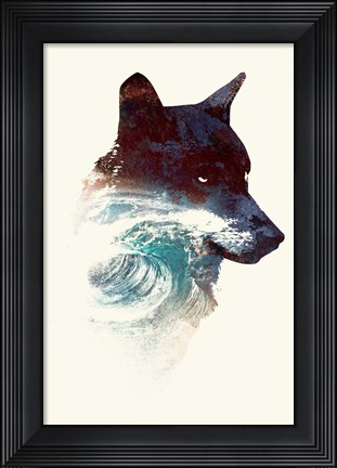 Framed Night Swim Print