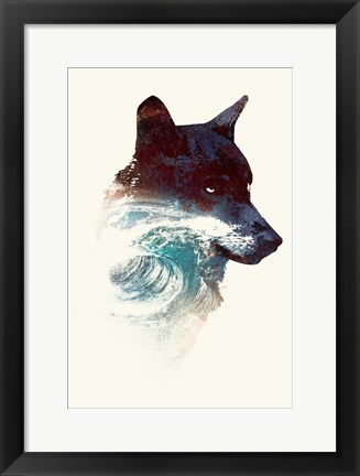 Framed Night Swim Print