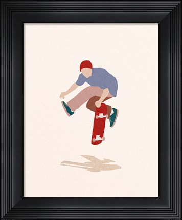 Framed Skate Airwalk Print