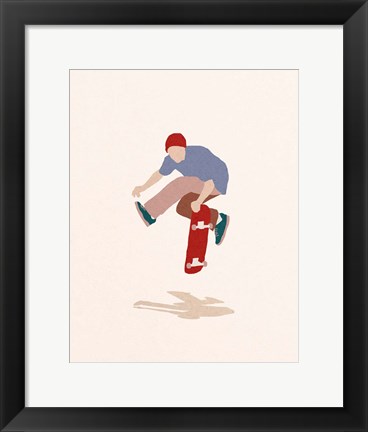 Framed Skate Airwalk Print