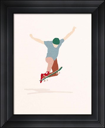 Framed Skate Non-Comply Print