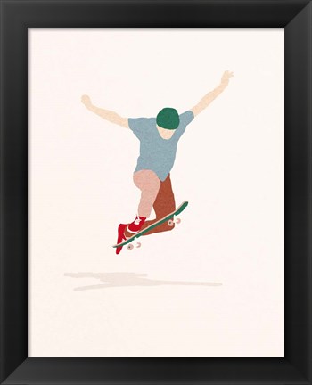 Framed Skate Non-Comply Print