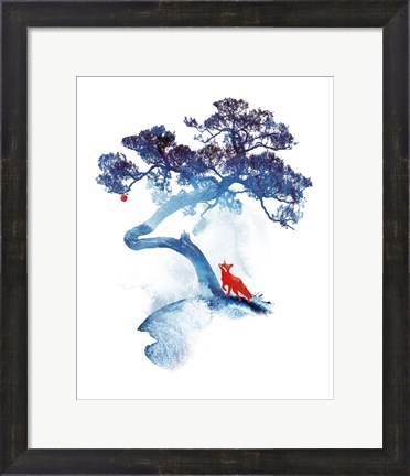 Framed Last Apple Tree Print