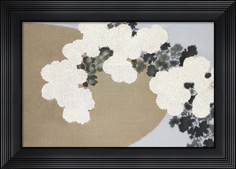 Framed Floral Abstract Print