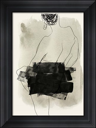 Framed Nude Figurative Print