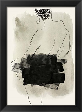 Framed Nude Figurative Print