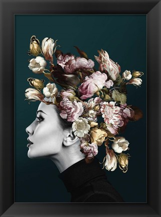 Framed Stunning Woman Print