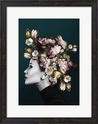 Framed Stunning Woman Print